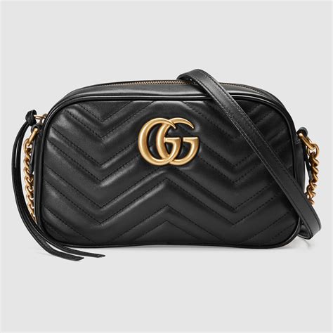 gucci black small marmont bag|gucci marmont bag price.